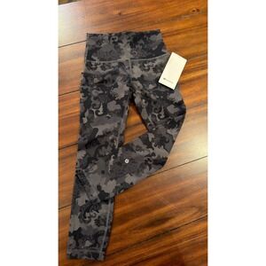 Lululemon Wunder Train HR Crop 23 Heritage 365 Camo Brier Rose Multi LW6BNKS 4